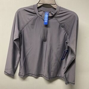 Ocean Gear Long Sleeve Swim Rash Guard Shirt UPF 50+ XXL 2TG 2XG Gray‎